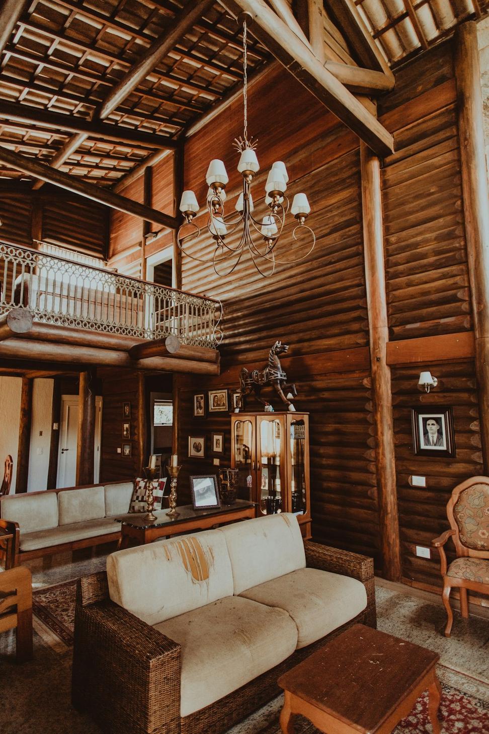 Mountain Lodge Interior